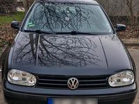 Gebraucht VW Golf IV 2001 Schwarz Kleinwagen