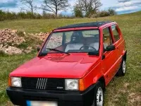 Gebraucht Fiat Panda 34 PS (25 kW) 1990 Rot Kleinwagen