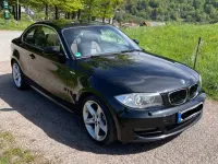 Second-hand BMW 123 Performance 204 CP (150 kW) 2009 Negru Hatchback