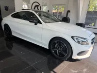 Gebraucht Mercedes C200 AMG 184 PS (135 kW) 2018 Weiß Coupé