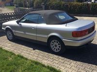 Gebraucht Audi Cabriolet 133 PS (97 kW) 1992 Silber Cabrio