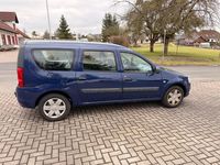 Gebraucht Dacia Logan MCV 75 PS (55 kW) 2010 Blau Kombi