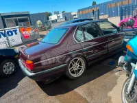 Gebraucht BMW 750 1993 Rot Limousine