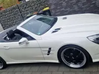 Gebraucht Mercedes SL350 AMG line 306 PS (225 kW) 2015 Weiß Cabrio