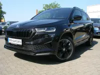 Gebraucht Skoda Karoq SportLine 190 PS (139 kW) 2023 Schwarz metallic SUV