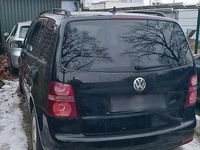 Gebraucht VW Touran 140 PS (102 kW) 2008 Schwarz Van / Kleinbus
