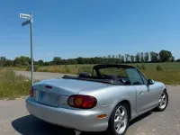 Gebraucht Mazda MX5 110 PS (80 kW) 1999 Silber Cabrio