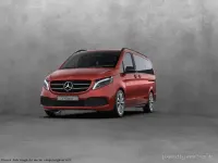 Gebraucht Mercedes V300 Avantgarde Edition 237 PS (174 kW) 2022 Hyazinthrot metallic Van / Kleinbus