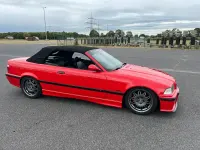 Gebraucht BMW 320 Cabriolet 150 PS (110 kW) 1997 Rot Cabrio