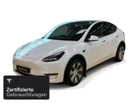 Brugt Tesla Model Y Long Range AWD 258 kW (351 HK) 2022 Hvid SUV