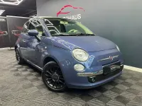 Gebraucht Fiat 500 Lounge 69 PS (50 kW) 2013 Blau Cabrio