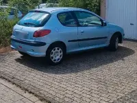 Gebraucht Peugeot 206 60 PS (44 kW) 2002 Silber Kleinwagen
