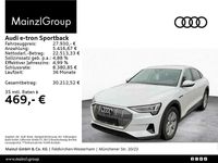 Gebraucht Audi e-tron 230 kW (313 PS) 2022 Gletscherweiß metallic SUV