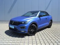 Gebraucht VW T-Roc Cabriolet R-line Edition 150 PS (110 kW) 2021 Ravennablau matt Cabrio
