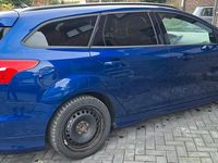 Gebraucht Ford Focus ST-Line 125 PS (91 kW) 2016 Blau Kombi