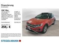 Gebraucht VW T-Roc Style 150 PS (110 kW) 2024 Rot SUV
