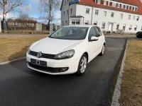 Gebraucht VW Golf VI Highline 105 PS (77 kW) 2010 Weiß Kleinwagen