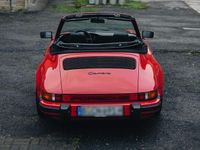 Gebraucht Porsche 911 231 PS (169 kW) 1986 Rot Cabrio