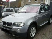 gebraucht BMW X3 2.0d Leder Navi Panoramadach 4x4 Anhänger Xenon