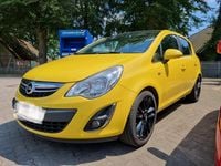 Gebraucht Opel Corsa Color Edition 101 PS (74 kW) 2011 Gelb Kleinwagen