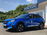 Gebraucht Peugeot e-2008 Allure 100 kW (136 PS) 2021 Blau/typ aussenverkleidung met SUV