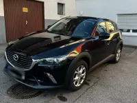 Gebraucht Mazda CX-3 119 PS (87 kW) 2018 Schwarz SUV