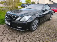 Brugt Mercedes E200 184 HK (135 kW) 2011 Sort Cabriolet
