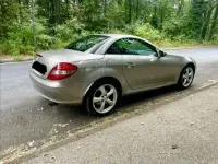 Gebraucht Mercedes SLK200 163 PS (119 kW) 2004 Grau Cabrio