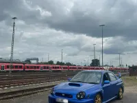 Gebraucht Subaru Impreza 265 PS (194 kW) 2002 Blau Limousine