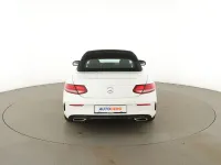 Gebraucht Mercedes C200 AMG line 2018 Weiß Cabrio