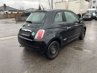 Gebraucht Fiat 500 Pop 69 PS (50 kW) 2009 Schwarz Kleinwagen