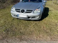Gebraucht Mercedes SLK200 163 PS (119 kW) 2005 Silber Cabrio