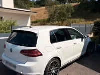 Gebraucht VW Golf VII GTD 2015 Weiß Kleinwagen