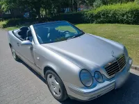 Gebraucht Mercedes CLK230 193 PS (141 kW) 1999 Silber Cabrio
