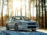 Second-hand Subaru Impreza 300 CP (220 kW) 2003 Argintiu Berlinǎ