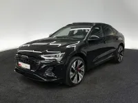 Gebraucht Audi Q8 Sportback e-tron S-Line 300 kW (408 PS) 2024 Mythosschwarz metallic SUV