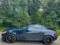 Gebraucht Mercedes SLK350 272 PS (200 kW) 2005 Blau Cabrio