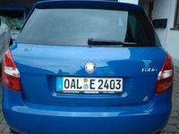 Gebraucht Skoda Fabia 69 PS (50 kW) 2008 Blau Limousine