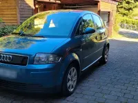 Brugt Audi A2 75 HK (55 kW) 2000 Blå Hatchback
