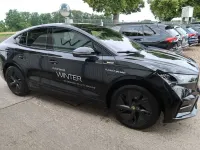 Gebraucht Skoda Enyaq iV Lounge 219 kW (299 PS) 2023 Schwarz SUV