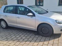 Gebraucht VW Golf VI Trendline 102 PS (75 kW) 2009 Silber Kleinwagen