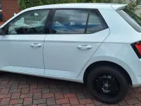 Gebraucht Skoda Fabia 75 PS (55 kW) 2019 Weiß Kleinwagen