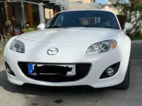 Gebraucht Mazda MX5 126 PS (92 kW) 2012 Weiß Cabrio