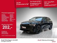Gebraucht Audi e-tron S-Line 230 kW (313 PS) 2022 Mythosschwarz metallic SUV
