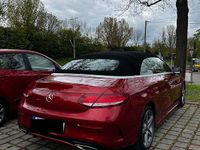 Gebraucht Mercedes C180 AMG line 156 PS (114 kW) 2017 Rot Cabrio