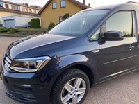 Gebraucht VW Caddy Comfortline 125 PS (91 kW) 2017 Blau Van / Kleinbus