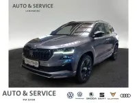 Gebraucht Skoda Karoq SportLine 150 PS (110 kW) 2024 Grau SUV