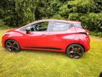 Gebraucht Nissan Micra Tekna 90 PS (66 kW) 2018 Rot Kleinwagen