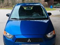 Gebraucht Mitsubishi Colt 95 PS (69 kW) 2009 Blau Kleinwagen