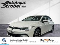 Gebraucht VW Golf VIII Active 110 PS (80 kW) 2021 Weiß oryxwhite perlmutteffekt Limousine